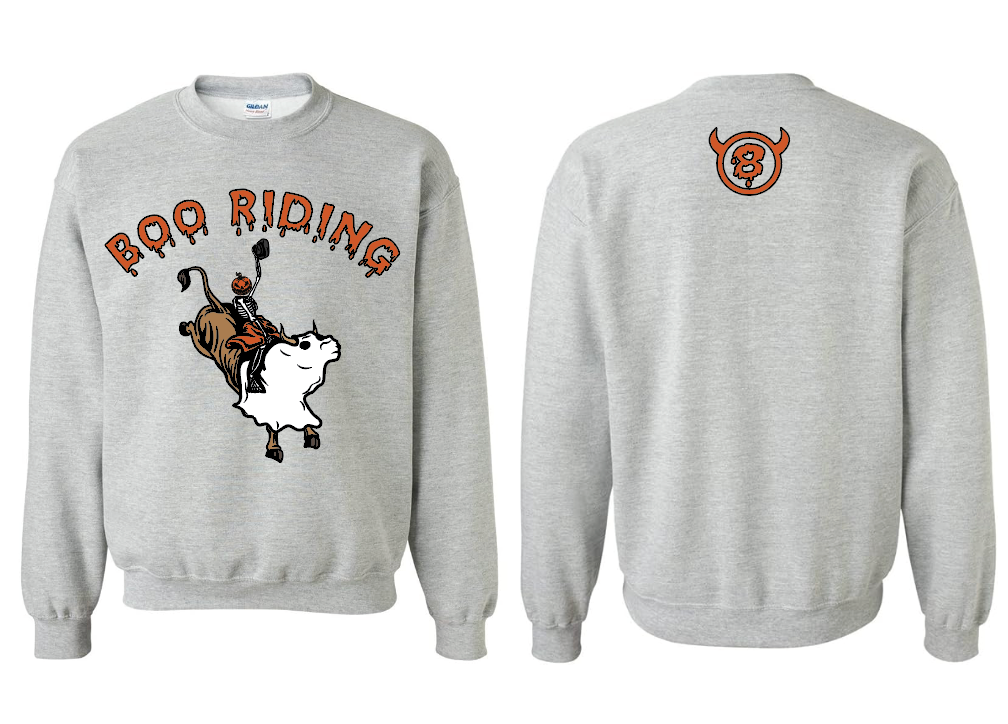 Boo Riding Crewneck